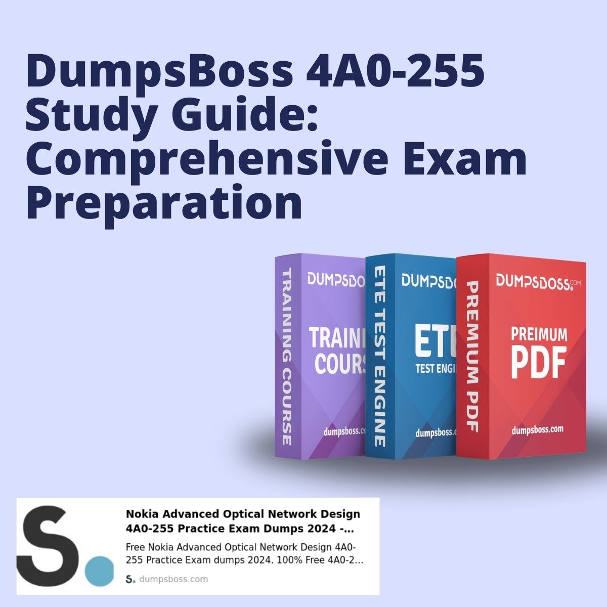 Dumpsboss 4A0-255 Study Guide: Achieve Your Certification Goals